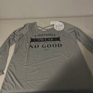 Warner Bros. Gray‎ Harry Potter Top